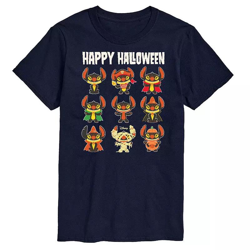 Disney's Lilo & Stitch Big & Tall Happy Halloween Graphic Tee, Men's,  Product Image