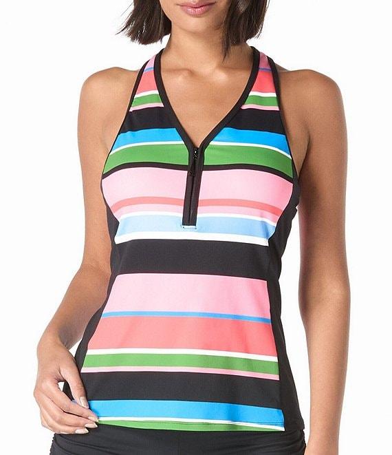 Beach House Solid Blake Adjustable Side Tie Swim Short Bottom Product Image