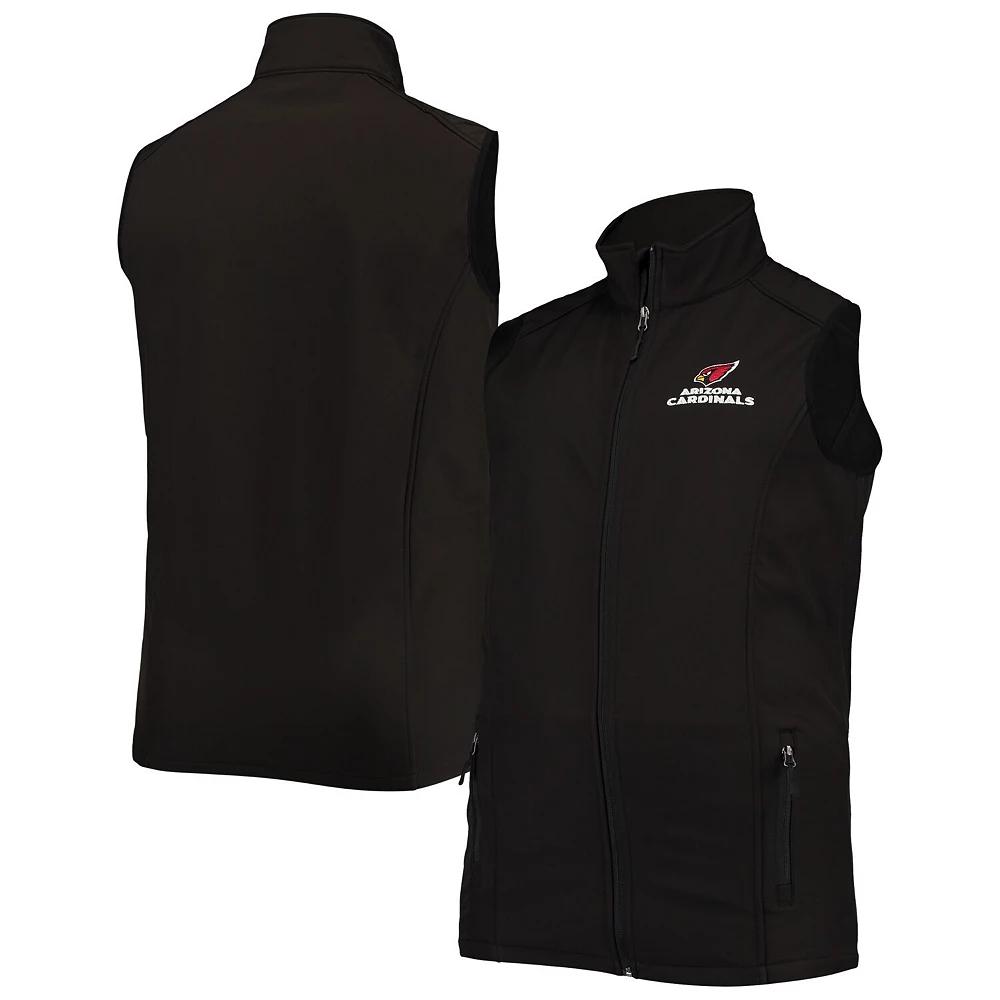 Men's Dunbrooke Black Arizona Cardinals Big & Tall Archer Softshell Full-Zip Vest,  Product Image