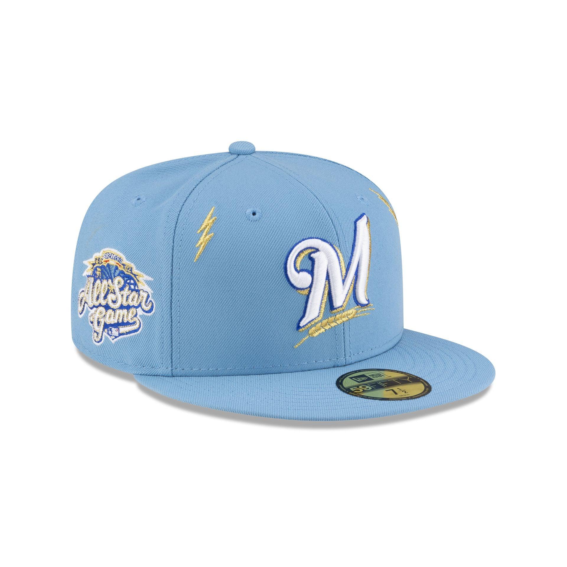 Diet Starts Monday x Milwaukee Brewers Lightening Bolts 59FIFTY Fitted Hat Male Product Image