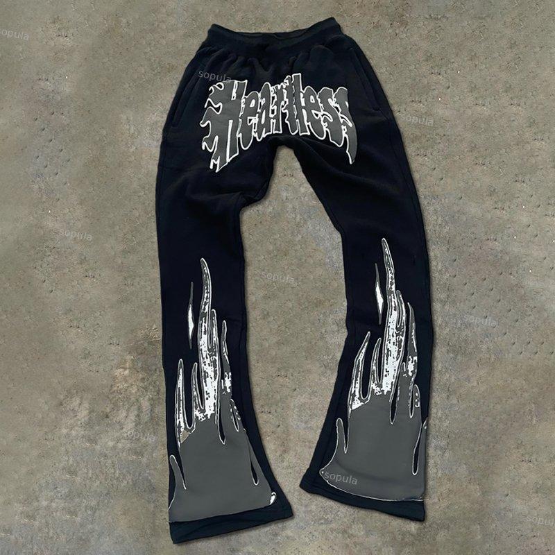 Sopula Heartless Graphic Men's Flared Sweatpants Product Image