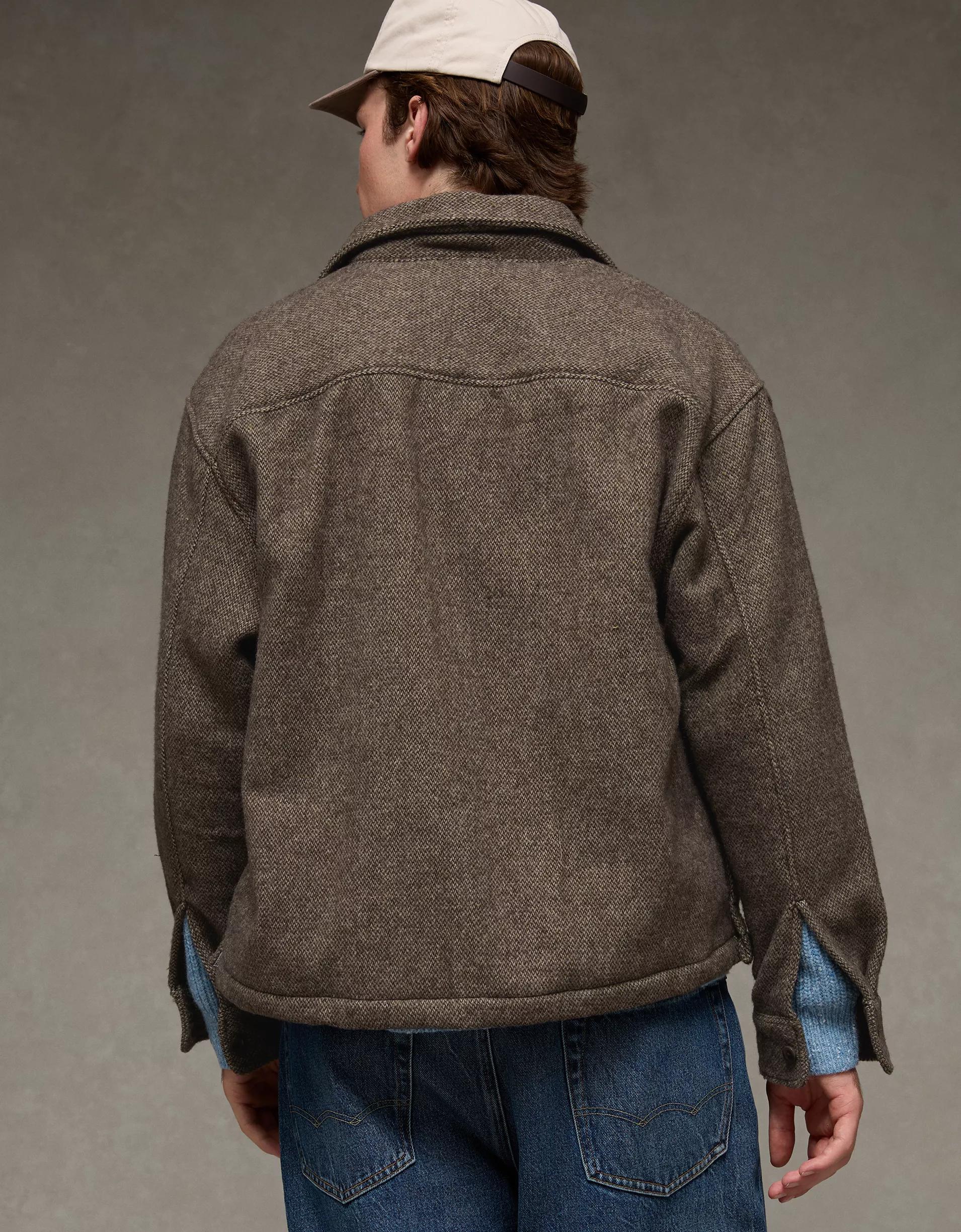 AE Textured Overshirt Product Image