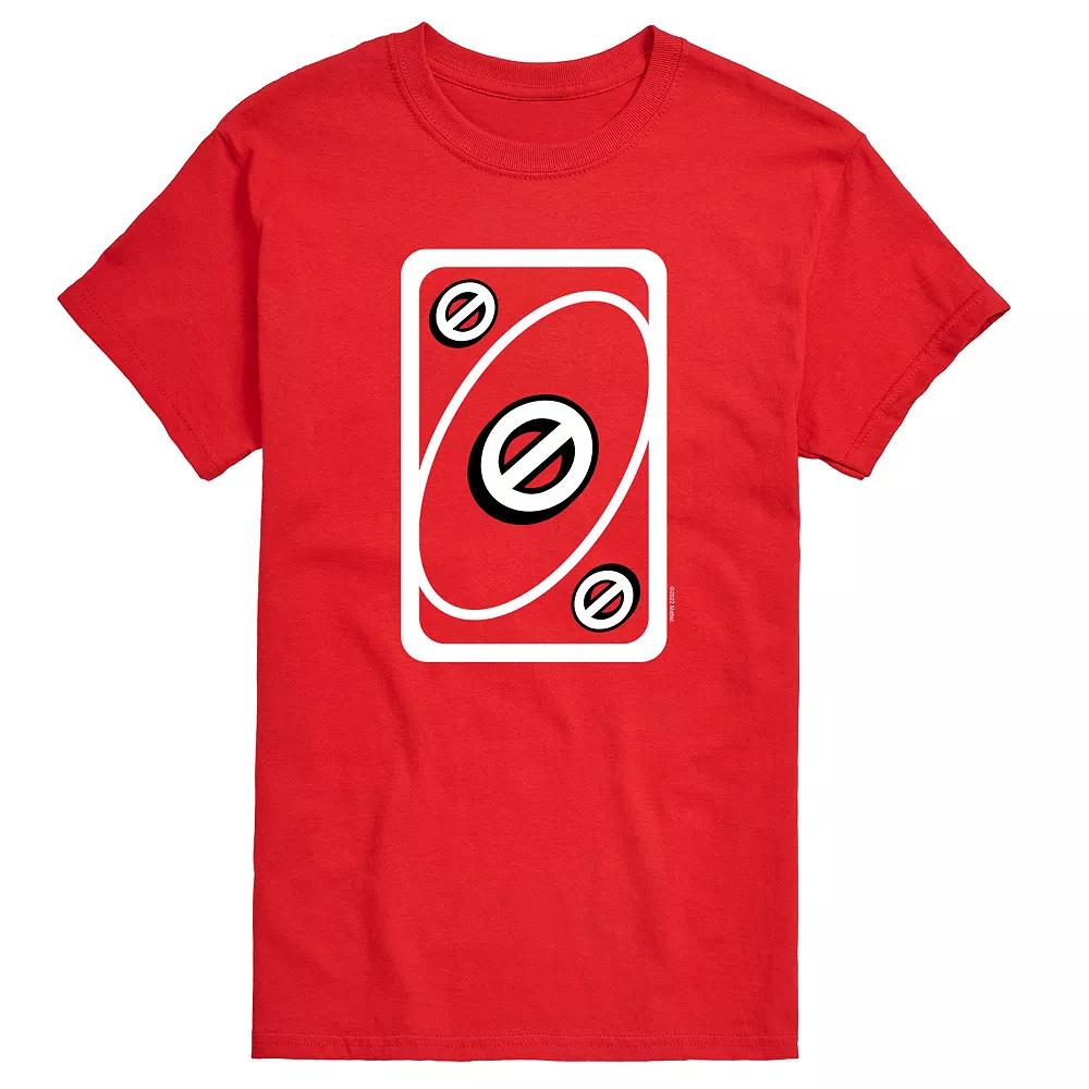 Big & Tall UNO Red Skip Tee, Men's,  Product Image