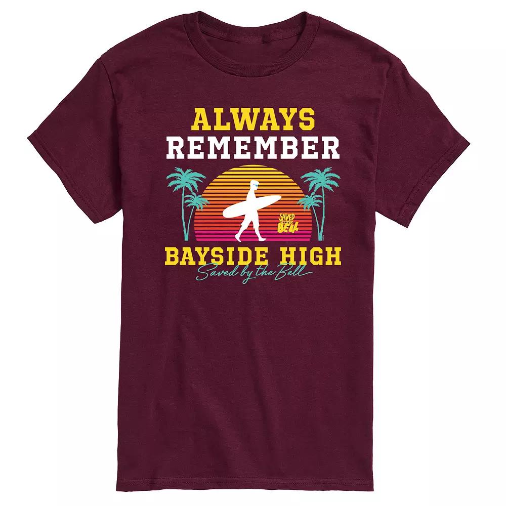 Men's Saved By The Bell Bayside High Graphic Tee,  Product Image