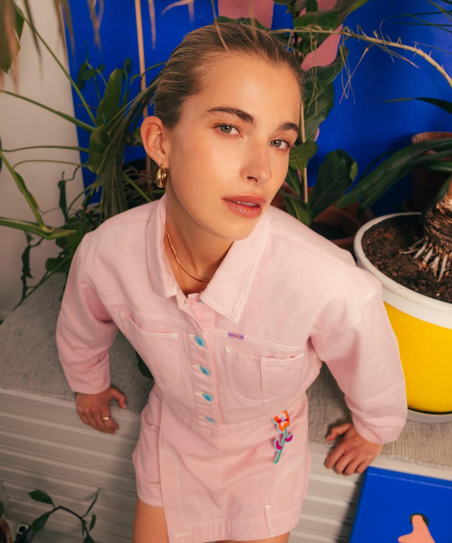 Women's Lee® x Ruohan Wang Crop Chore Jacket | Women's Jackets & Outerwear | Lee® Product Image