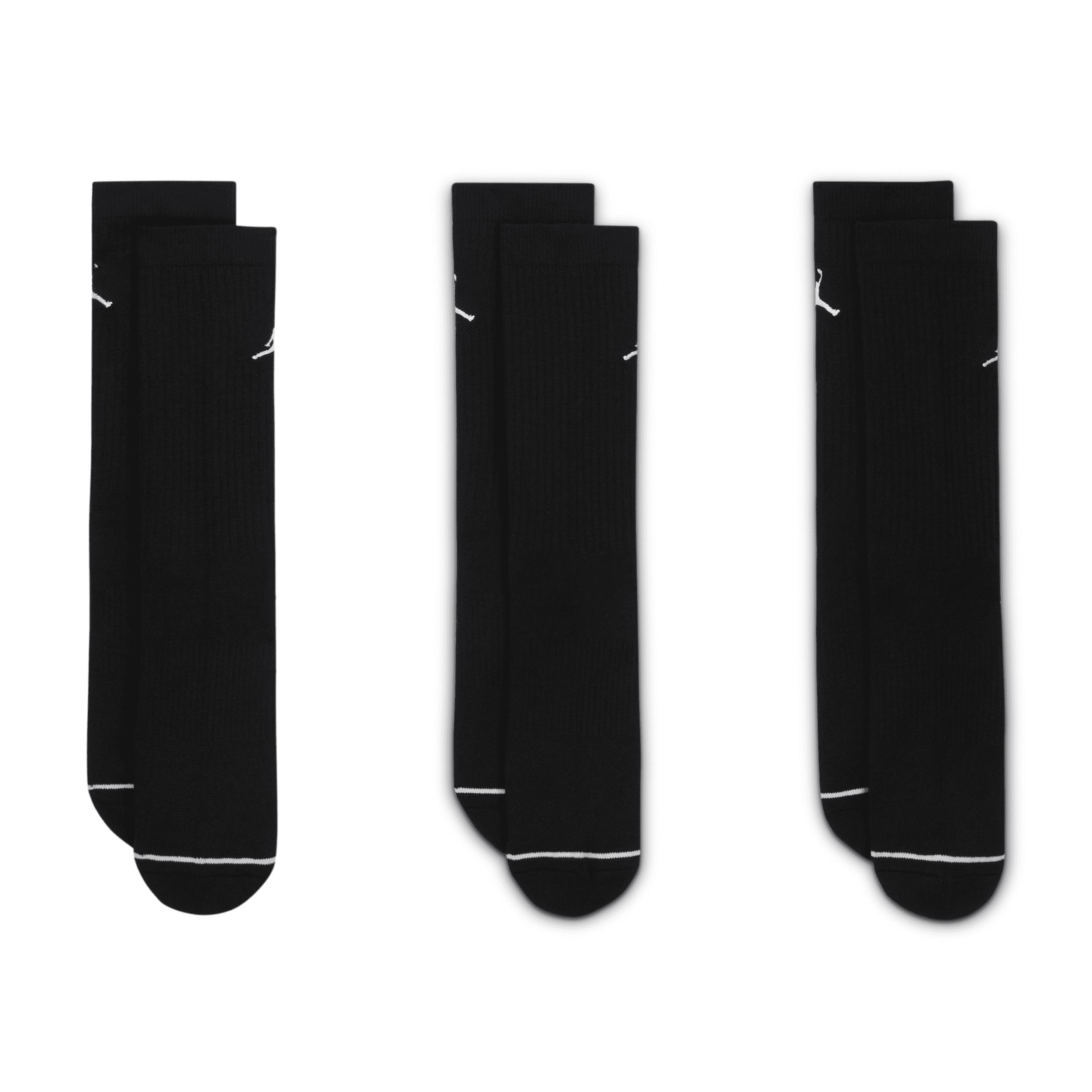 Jordan Everyday Crew Socks (3 pairs) | DX9632-010 Product Image