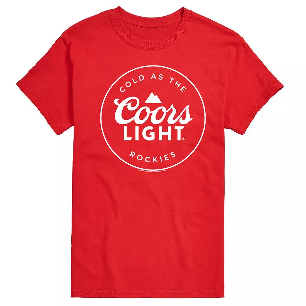 Men's Coors Light Logo Badge Graphic Tee,  Product Image