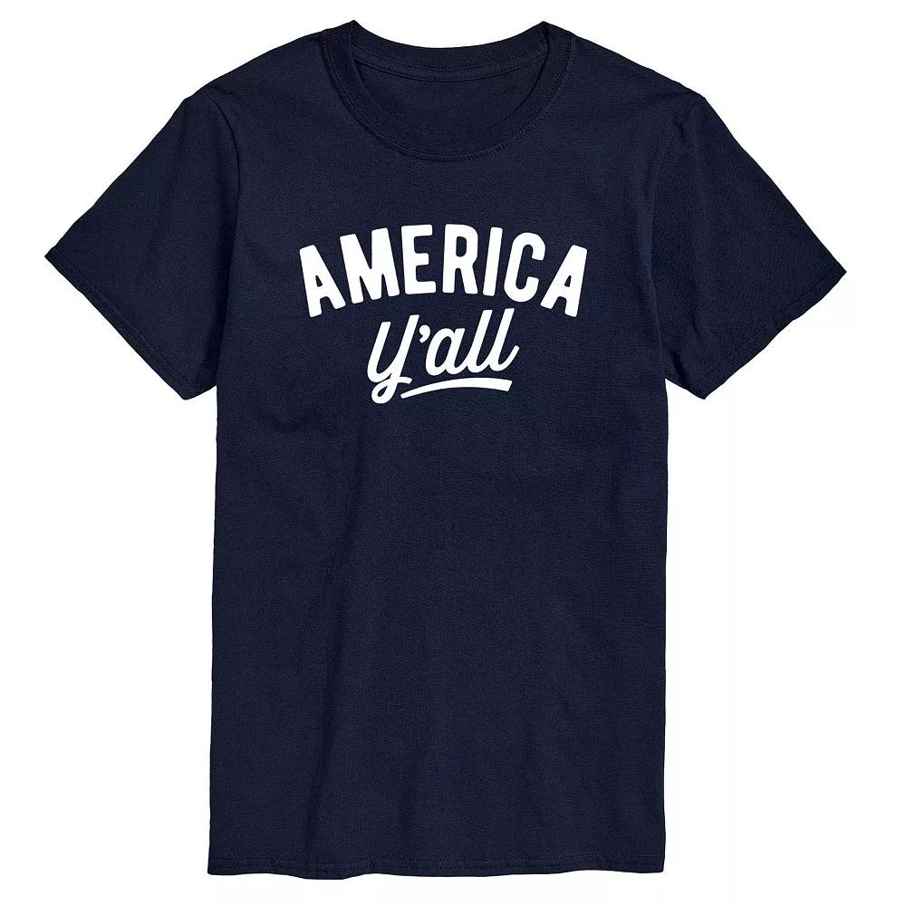 Big & Tall America Yall Tee, Men's,  Product Image
