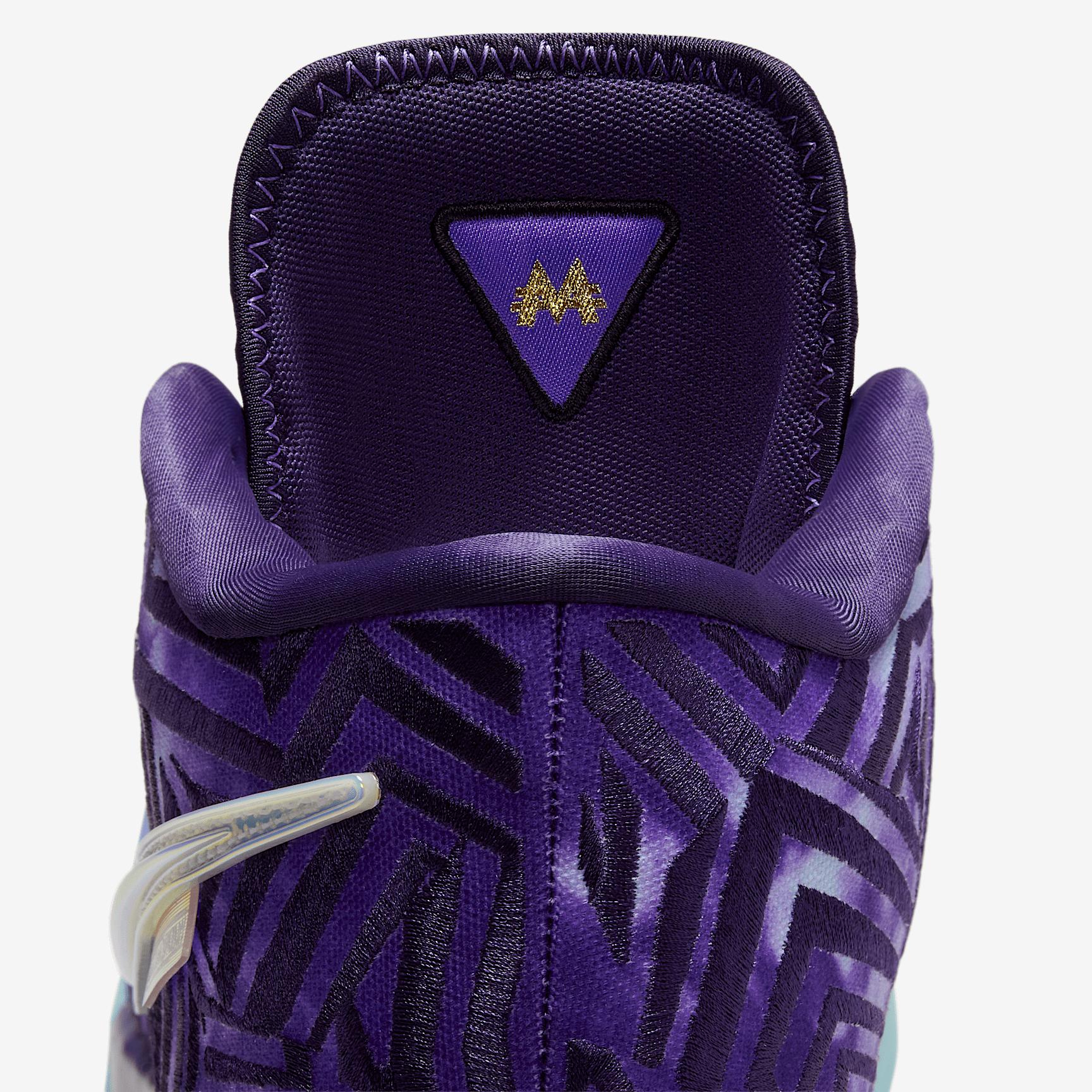 Nike Mens Lebron James Nike LBJ Nxxt Genisus - Mens Basketball Shoes Persian Violet/White/Imperial Purple Product Image