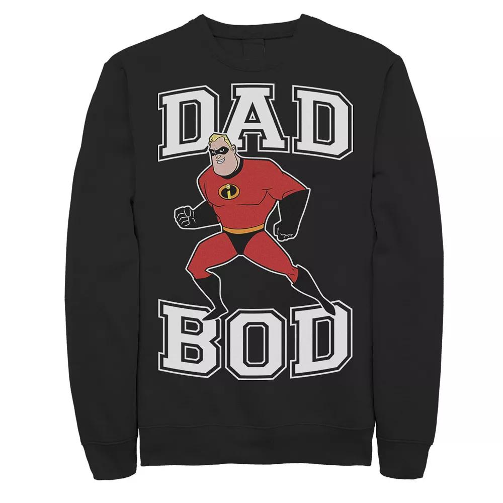 Disney / Pixar's The Incredibles Mr. Incredible Men's Dad Bod Portrait Sweatshirt,  Product Image