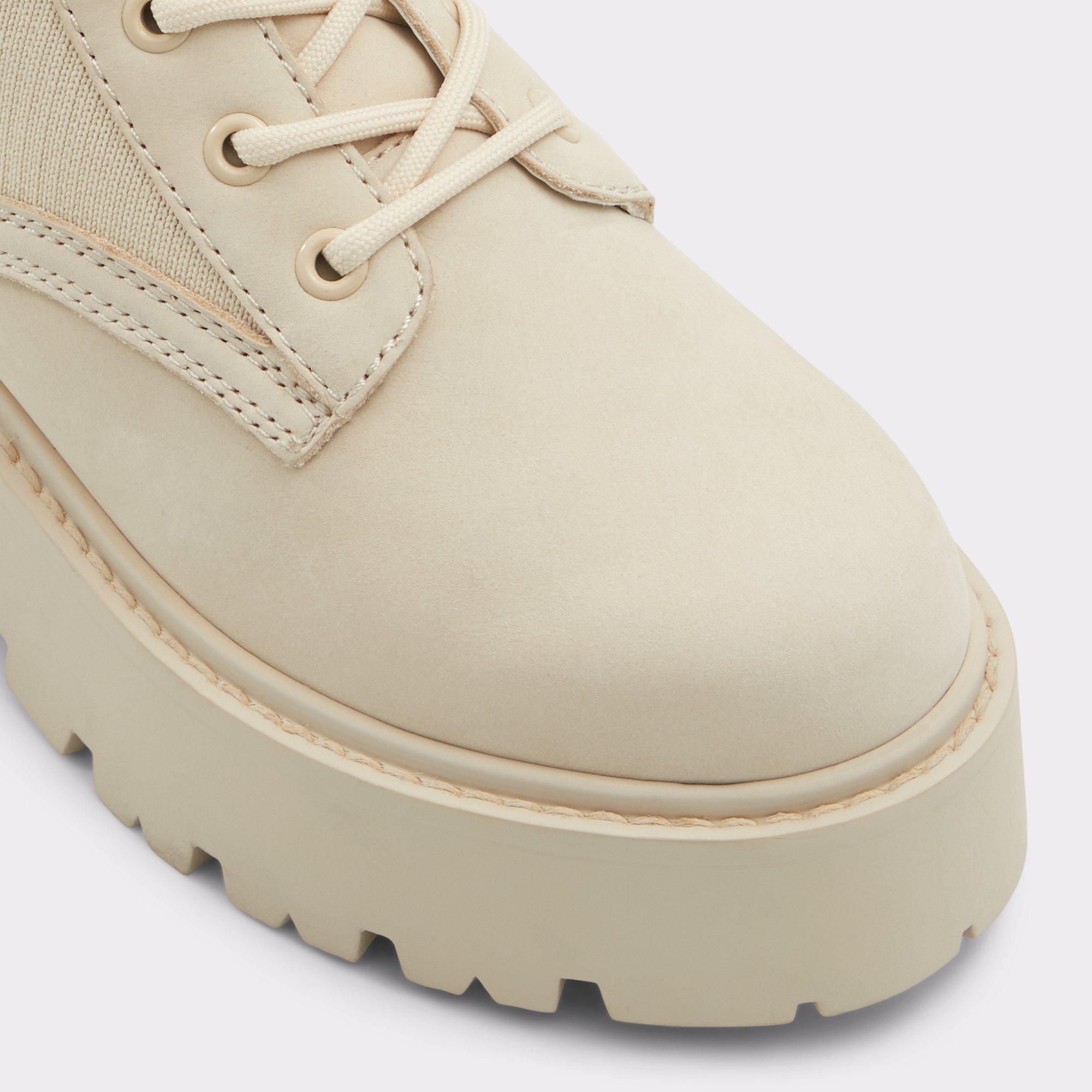 Talaleryknit Beige Women's Combat boots | ALDO US Product Image