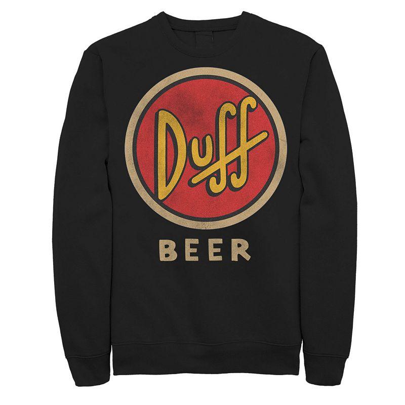 Men's The Simpsons Duff Beer Sweatshirt,  Product Image