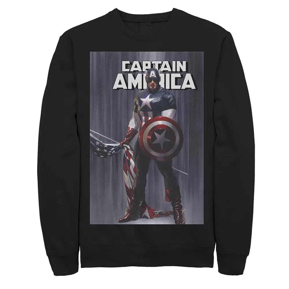 Men's Marvel Paint Drip Logo Sweatshirt,  Product Image