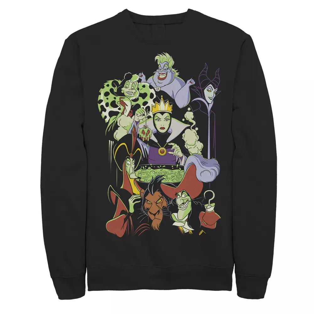 Disney Villains Men's Cauldron Group Shot Sweatshirt,  Product Image