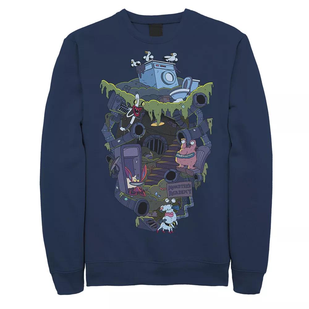 Men's Nickelodeon Aaahh!!! Real Monsters Underground Academy Sweatshirt,  Product Image