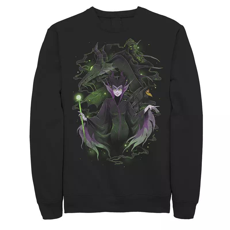 Men's Disney's Sleeping Beauty Maleficent Manga Art Fleece,  Product Image