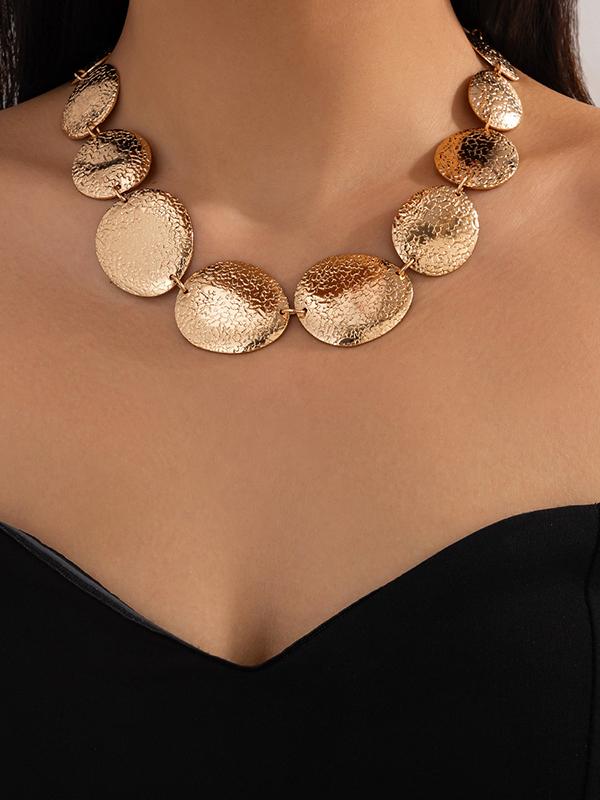 Geometric Tasseled Drop Earrings Necklaces Accessories Product Image