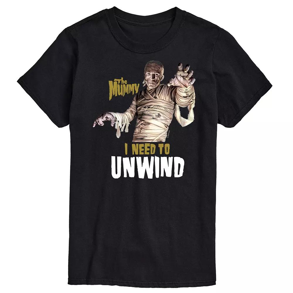 Big & Tall Universal Monsters Need To Unwind Graphic Tee, Men's,  Product Image