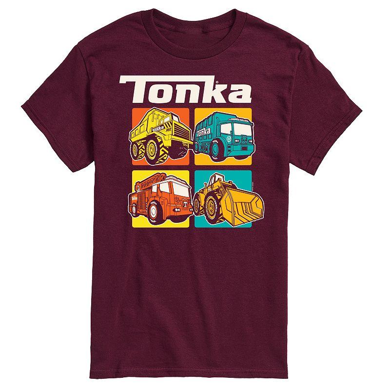 Big & Tall Tonka Grid Graphic Tee, Men's,  Product Image