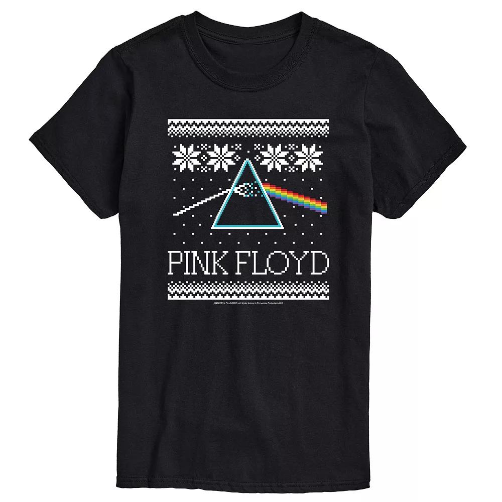 Big & Tall Pink Floyd Holiday Tee, Men's,  Product Image