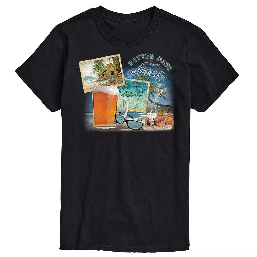 Big & Tall Better Days Ahead Tee, Men's,  Product Image