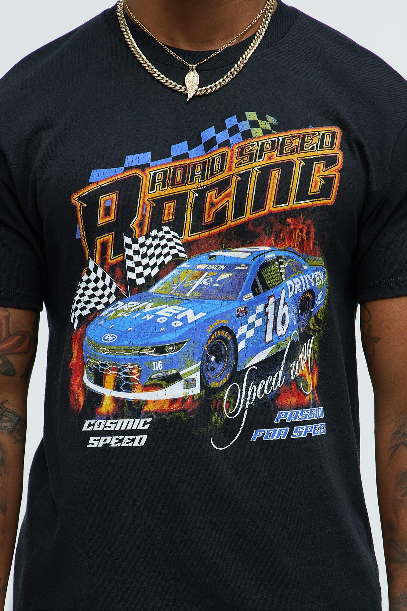 Road Speed Racing Short Sleeve Tee - Black Product Image