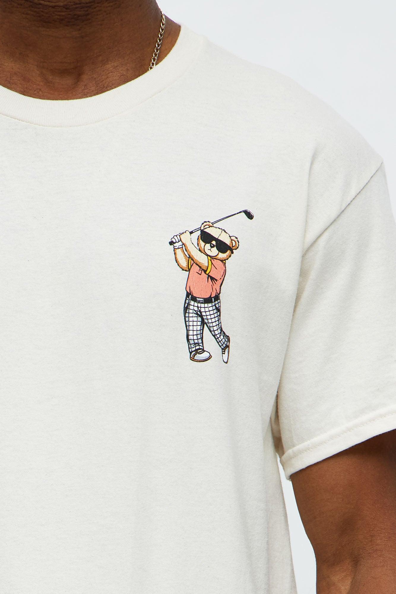 Birdie Bros Luxury Sports Short Sleeve Tee - Natural Male Product Image