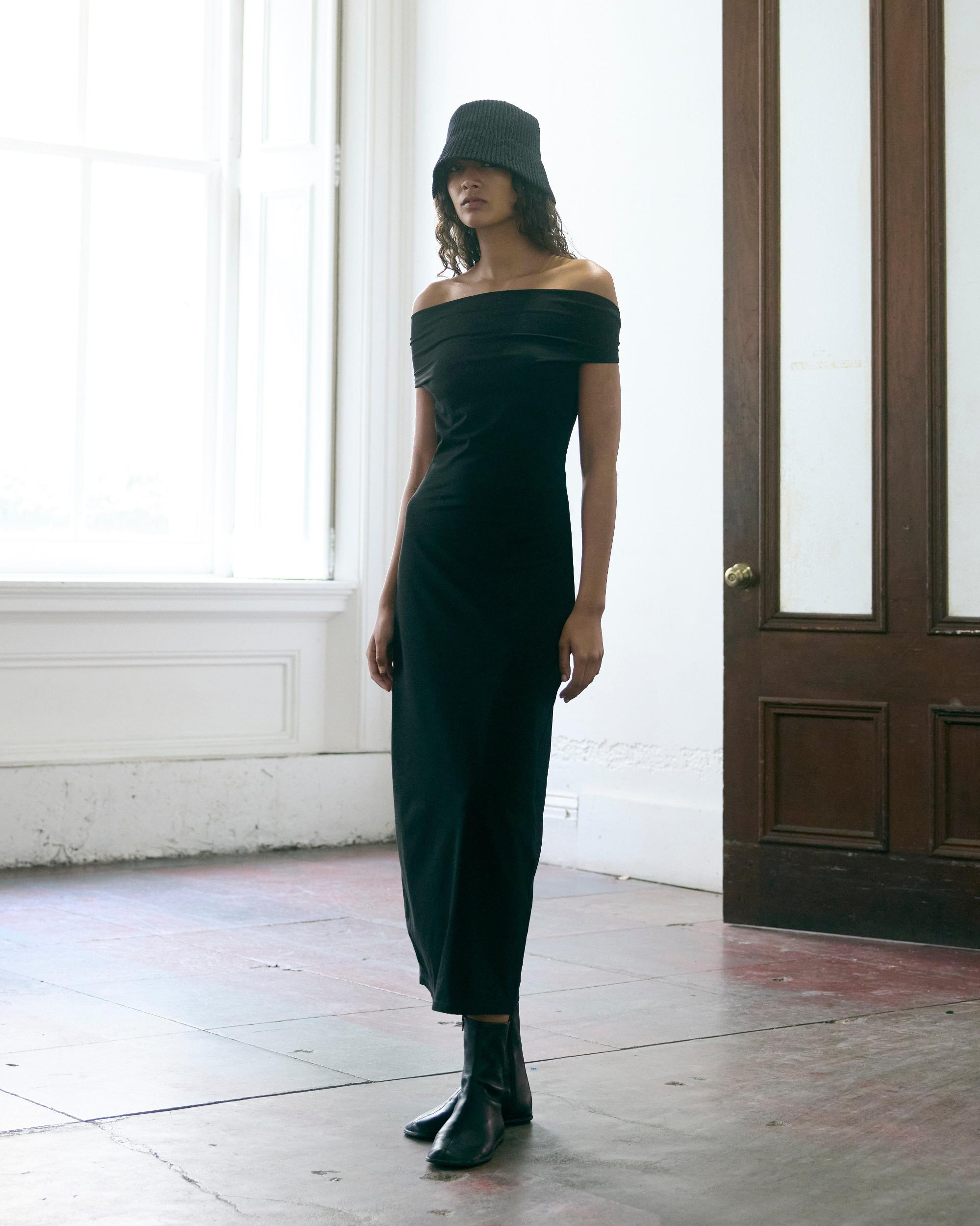 Iryna Asymmetric Off-Shoulder Dress Product Image