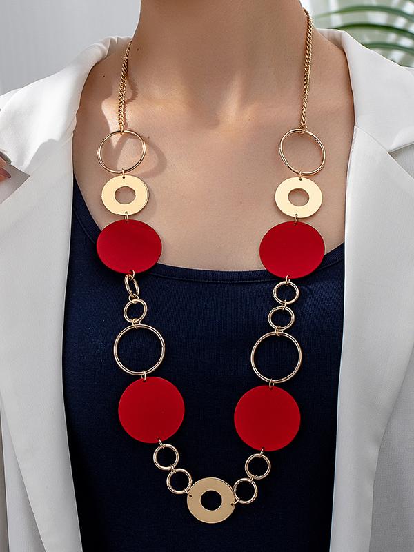 Chains Geometric Necklaces Accessories Product Image