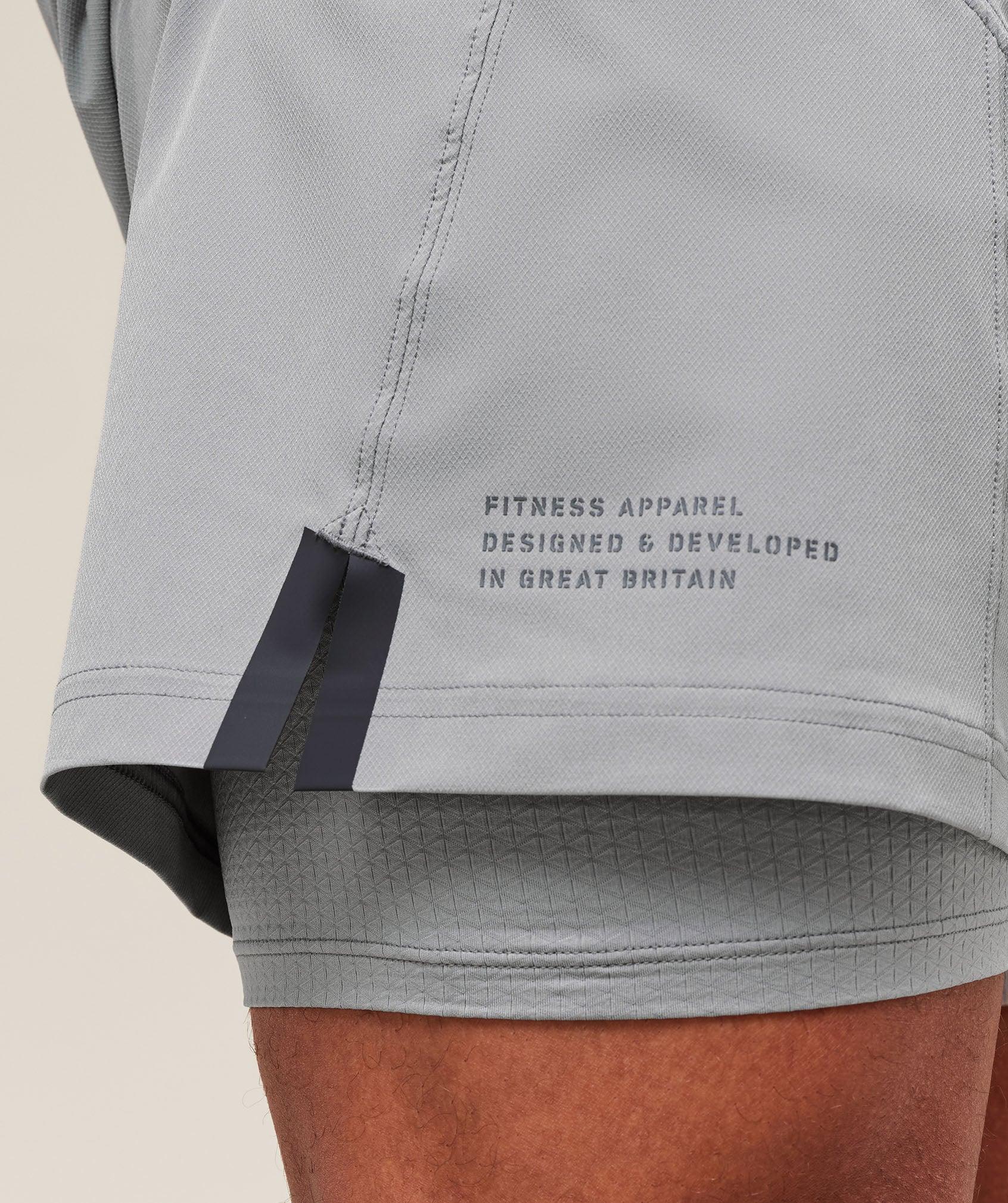 Gymshark Tactical 6" Short - Smokey Grey Male Product Image