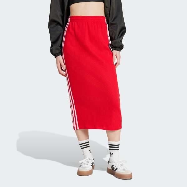 adidas Womens adidas Originals Trefoil Knitted Lifestyle Skirt - Womens Black Product Image