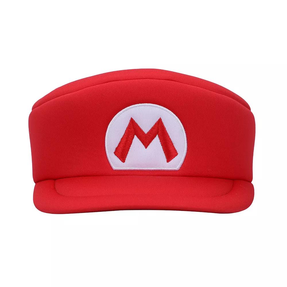 Men's Super Mario Bros. Mario Icon Beret Cap, Red Product Image