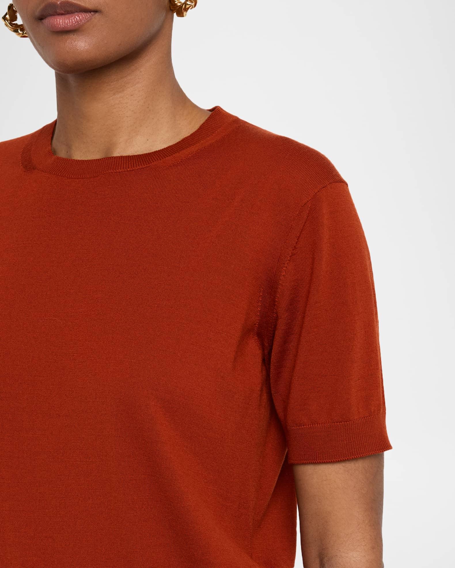 Knit Short-Sleeve Top Product Image