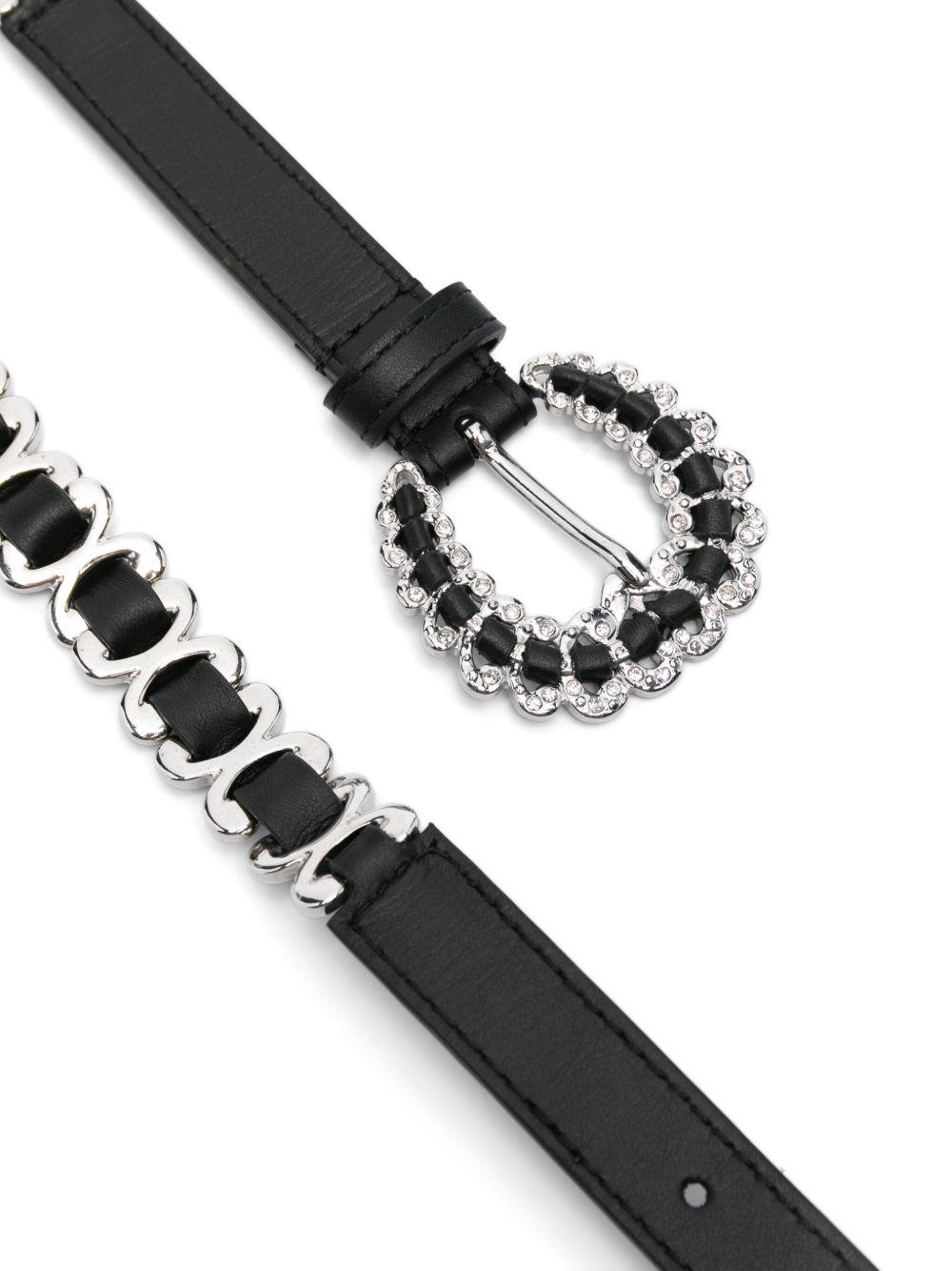 diamanté-buckle belt Product Image