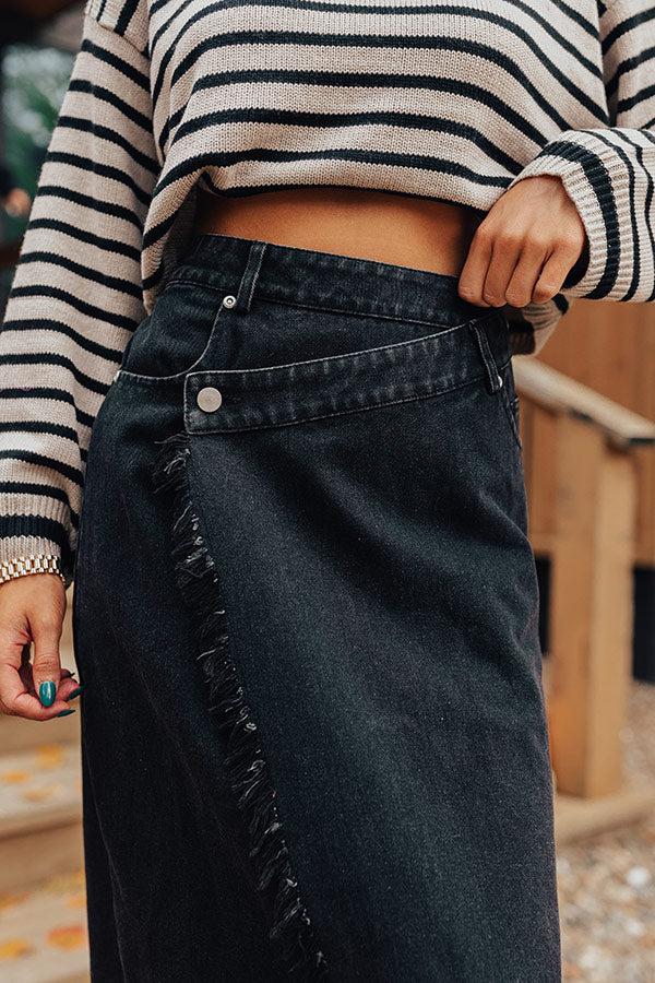 The Ashley Denim Skirt Product Image