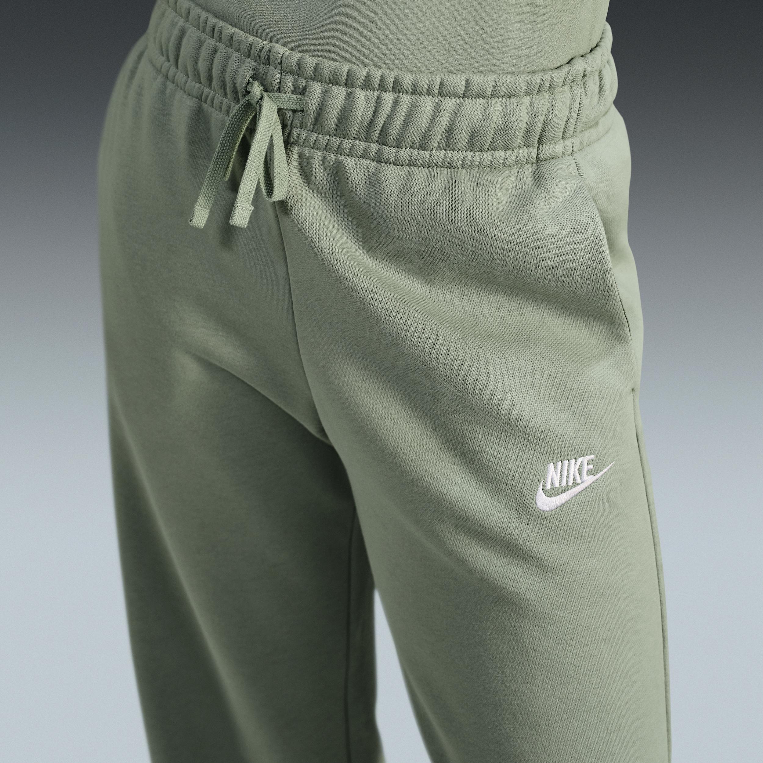 Women's Nike Sportswear Club Fleece Mid-Rise Wide-Leg Sweatpants Product Image