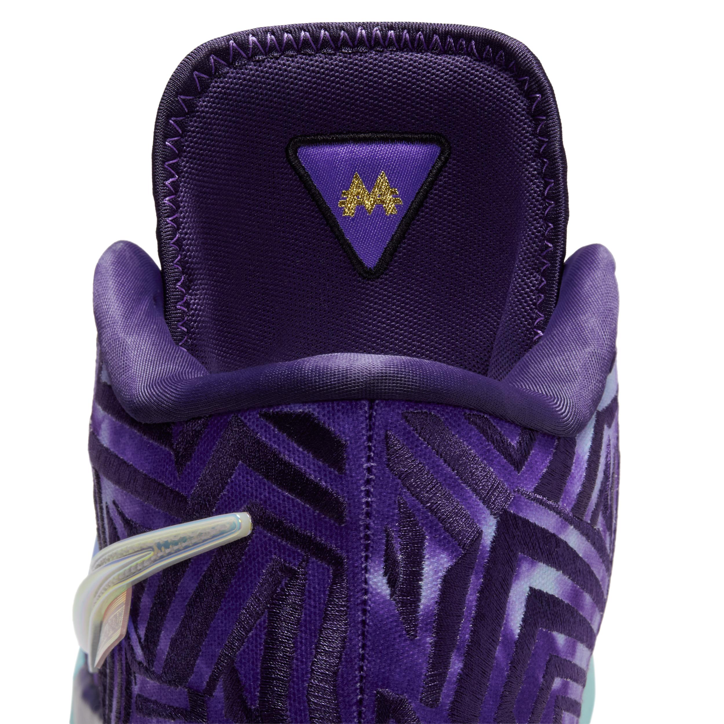 Nike Mens Lebron James Nike LBJ Nxxt Genisus - Mens Basketball Shoes Persian Violet/White/Imperial Purple Product Image