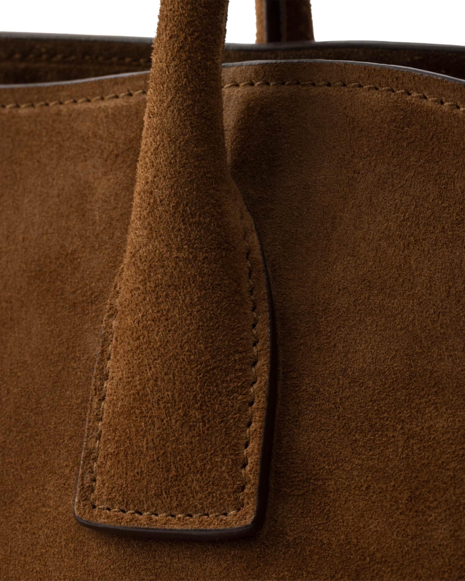Suede Top-Handle Bag Product Image