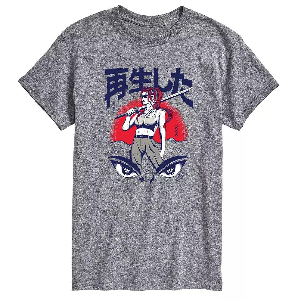 Big & Tall Anime Reborn Tee, Men's,  Product Image