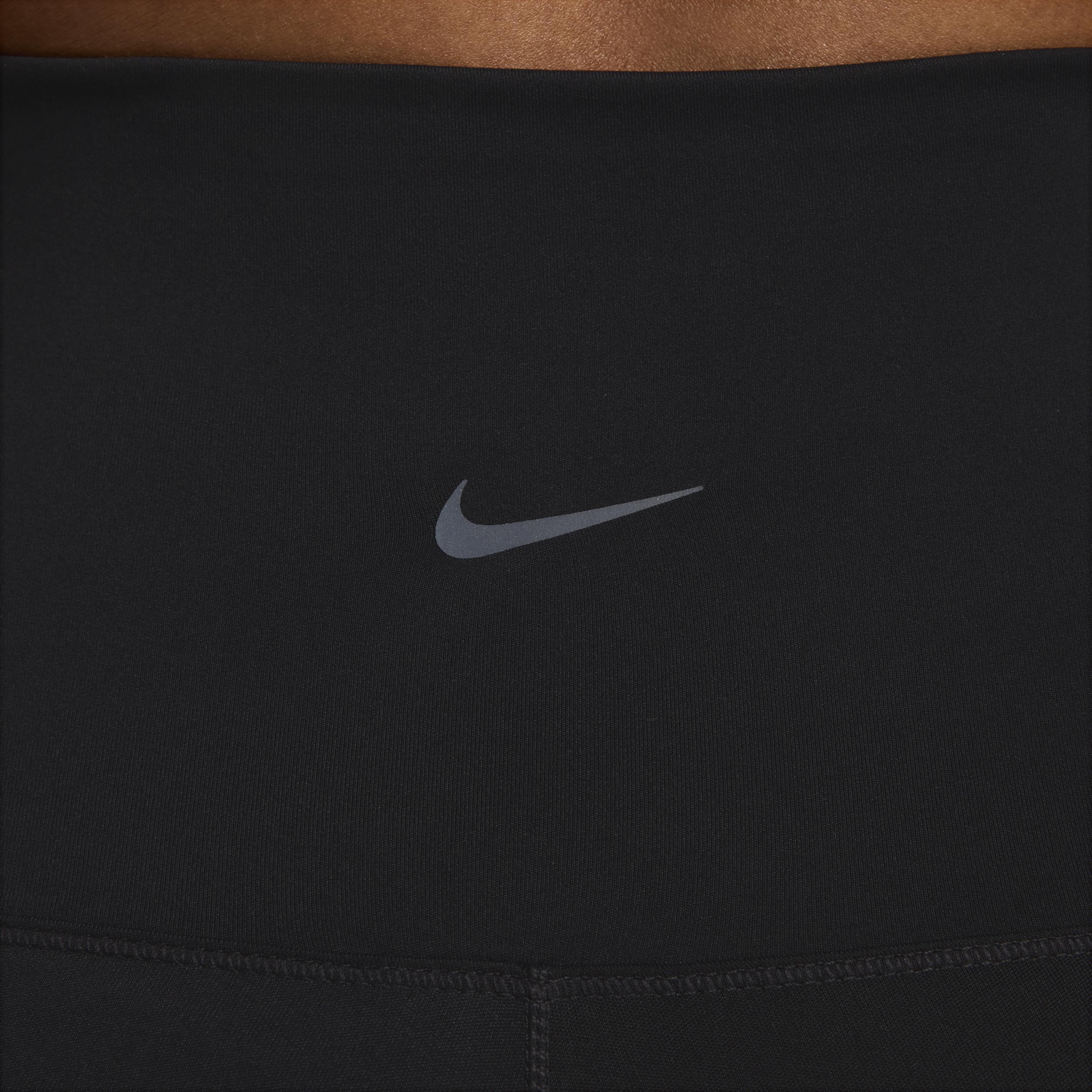 Nike Womens (M) One Dri-FIT High-Waisted 8 Biker Shorts With Pockets (Maternity) | FN3247-010 Product Image