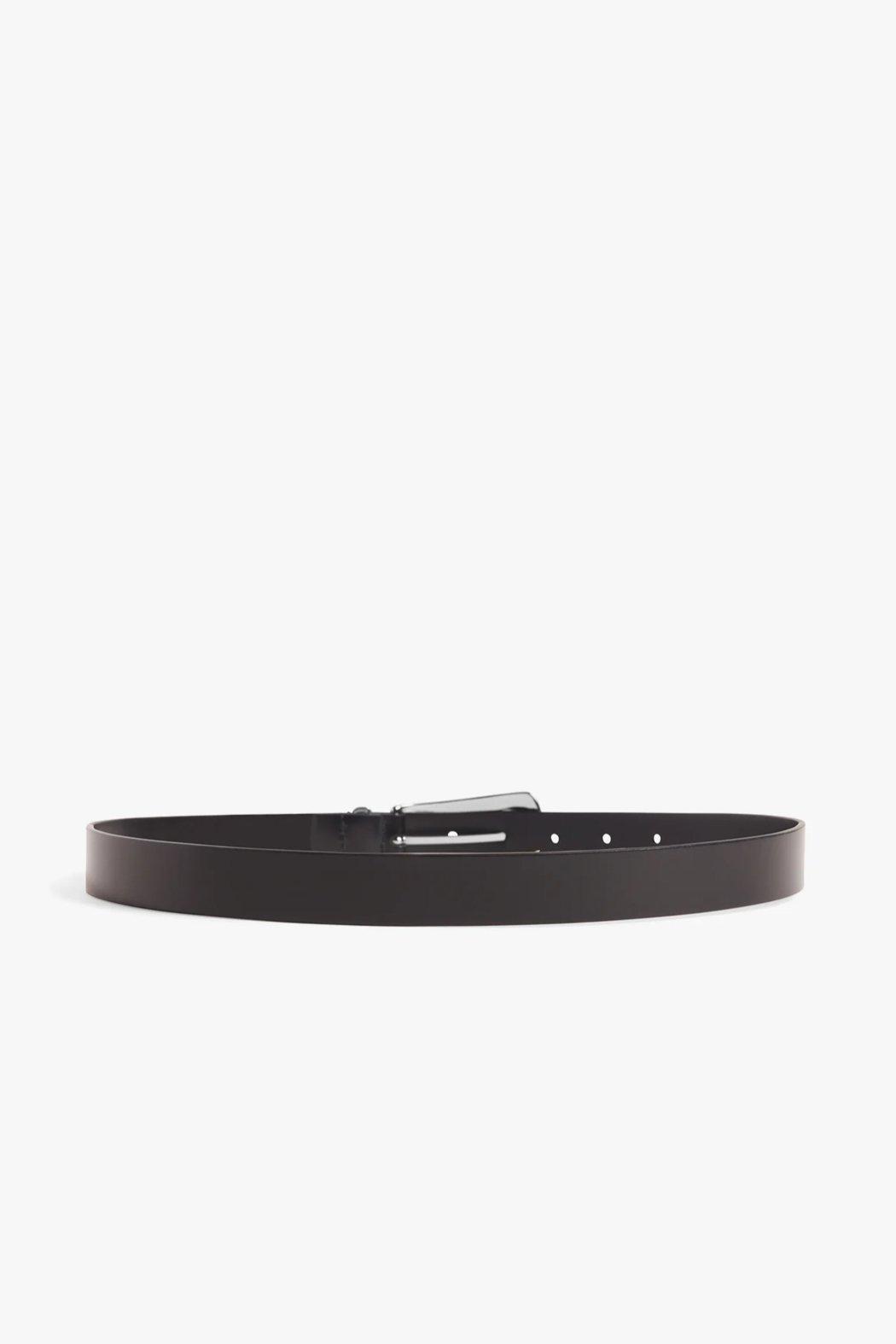 The Statement Belt - Black/Nickel Product Image
