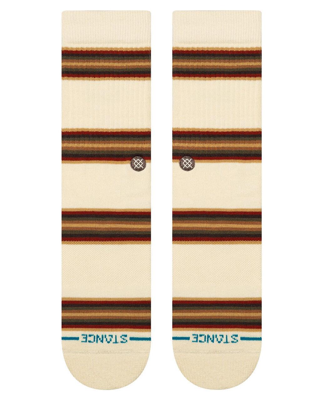 STANCE Hill Top Mens Crew Socks - NATURAL Product Image