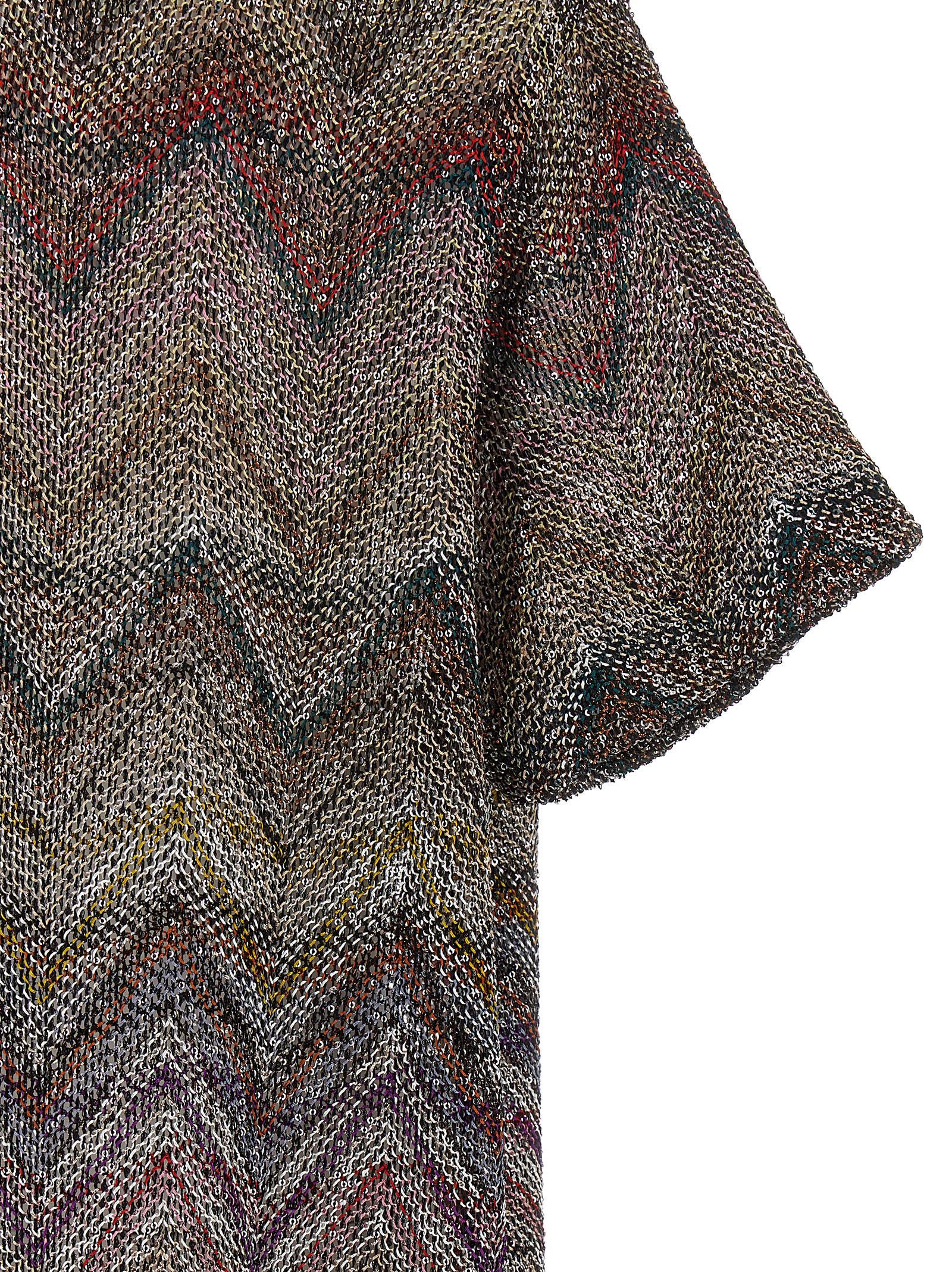 MISSONI Caperdoni Short Sleeve T-shirt With Sequin In Multi Product Image