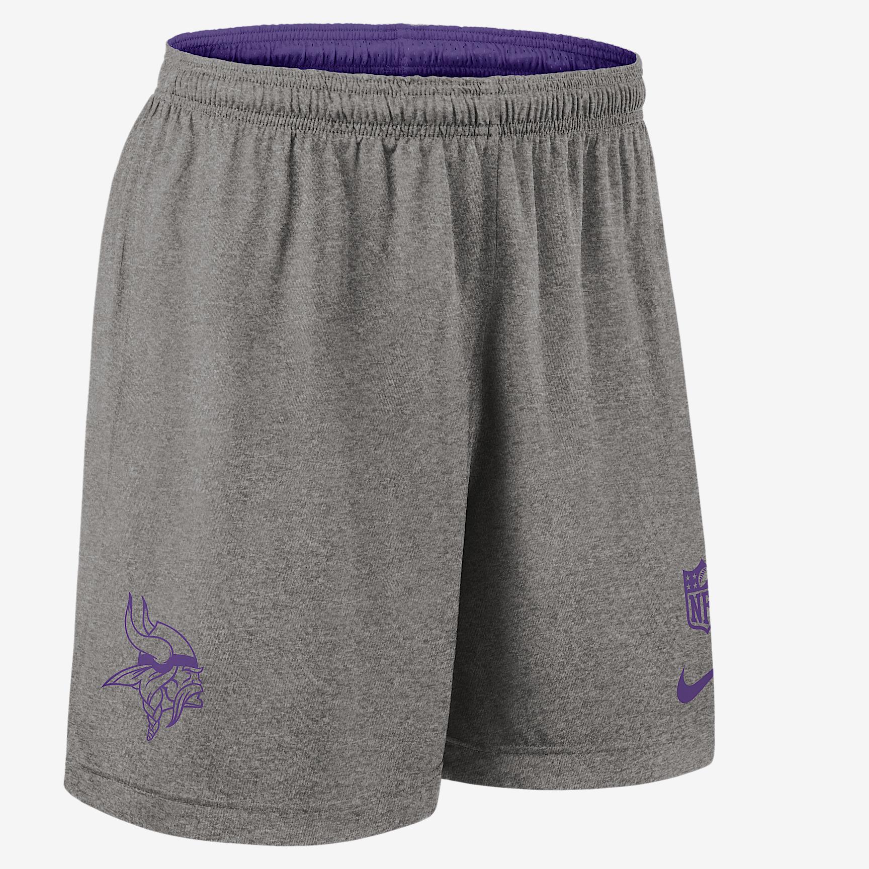 Minnesota Vikings Sideline Reversible Menâs Nike Men's Dri-FIT NFL Shorts Product Image