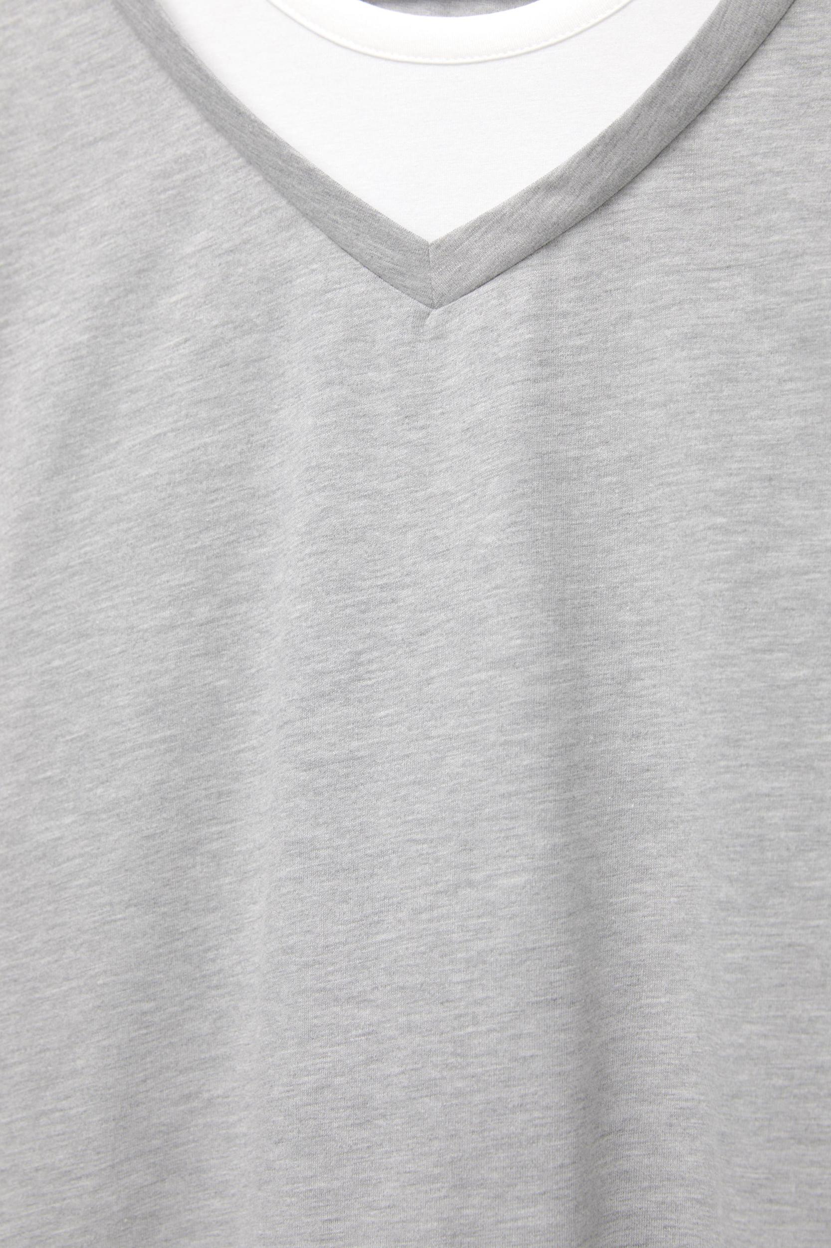Double-layer short sleeve T-shirt Product Image