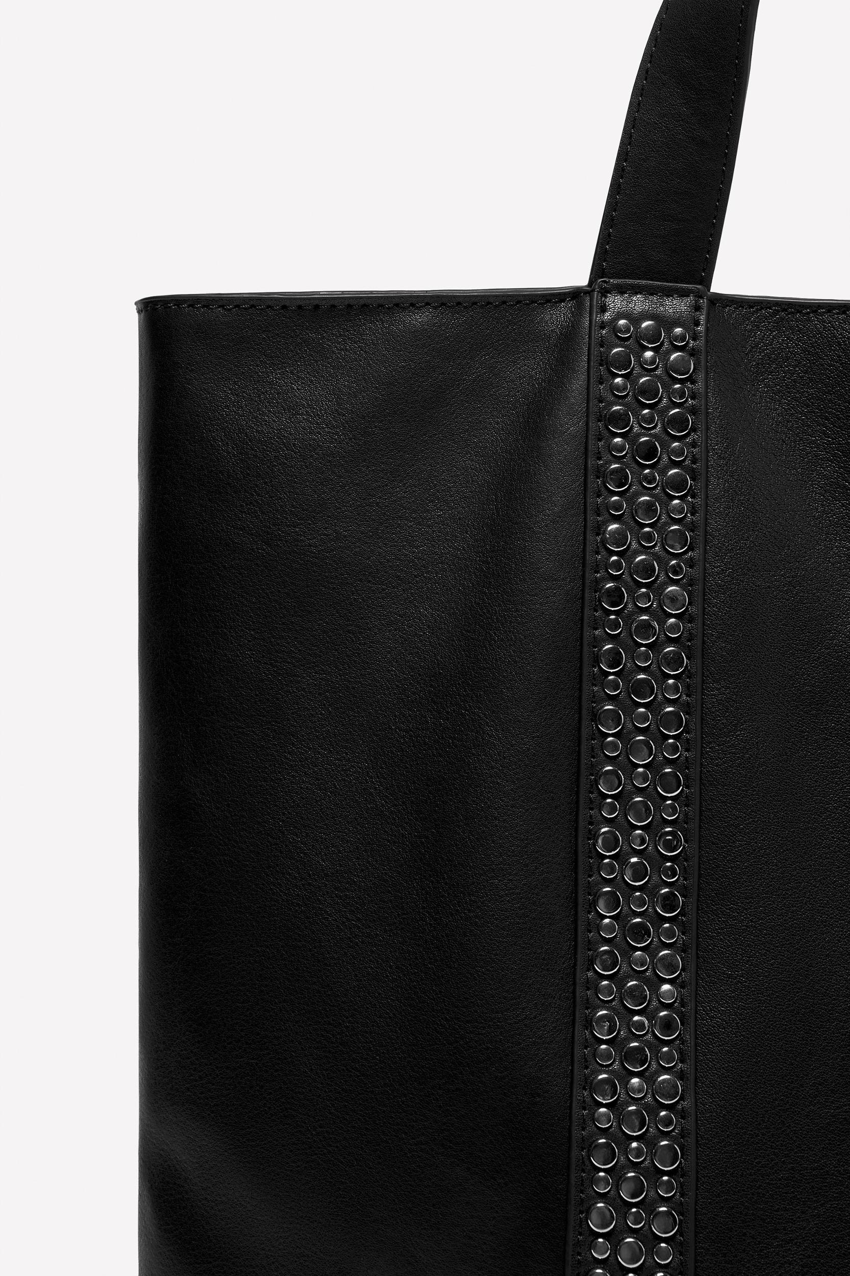 LUDOVIC DE SAINT SERNIN x ZARA LEATHER SHOPPER BAG Product Image