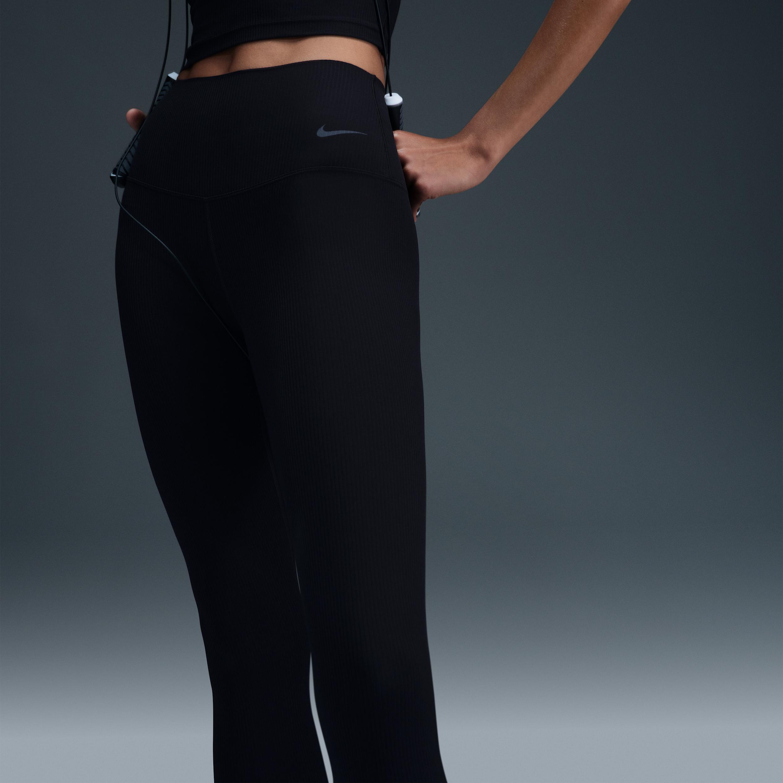 Nike Women's Zenvy Rib High-Waisted 7/8 Leggings Product Image