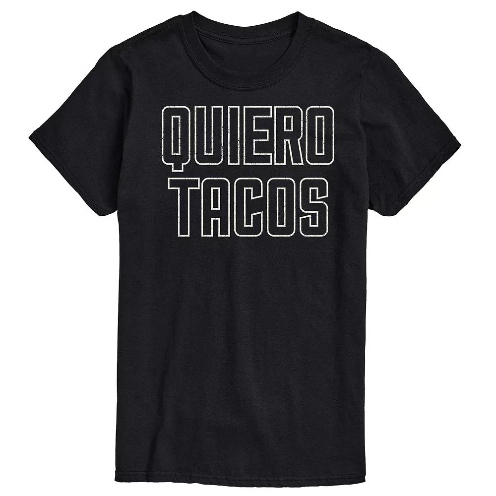 Men's Quiero Tacos Graphic Tee,  Product Image