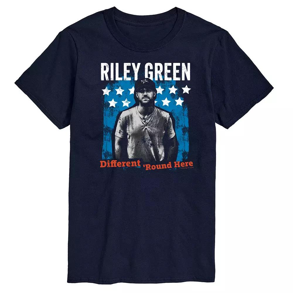 Men's Riley Green Different Round Here Graphic Tee,  Product Image