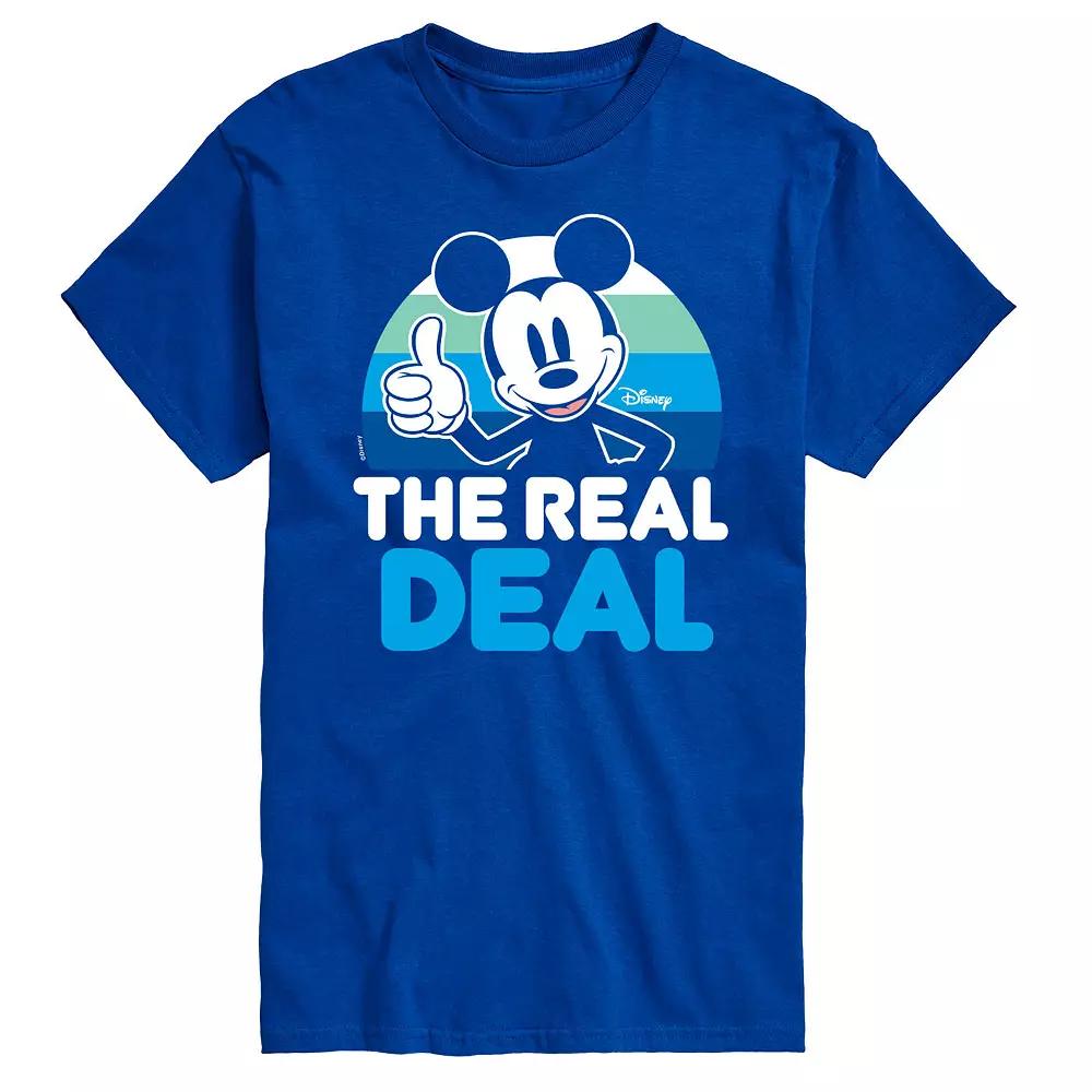 Disney's Mickey Mouse Big & Tall Real Deal Graphic Tee, Men's,  Product Image